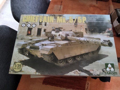 Maquette char chieftain - char, /