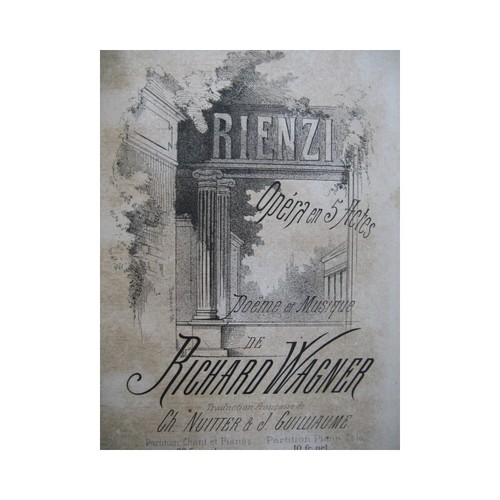 Wagner richard rienzi opera - wagner,