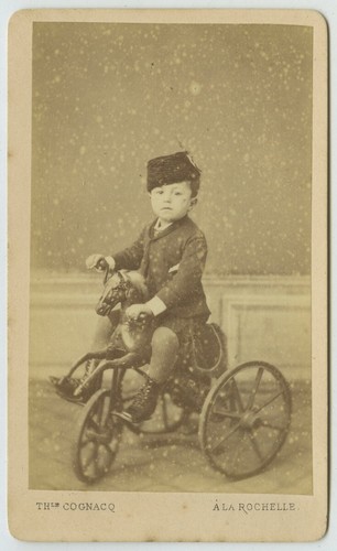 Cdv circa 1870 cognacq - cdv,