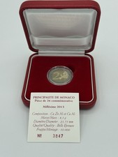 MONACO Coffret 2€ Commémorative 2013 BE 20 Ans Admission à L’ONU
