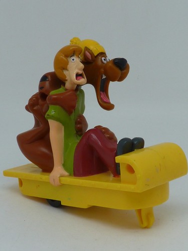 Figurine pvc plastique scooby - plastique,
