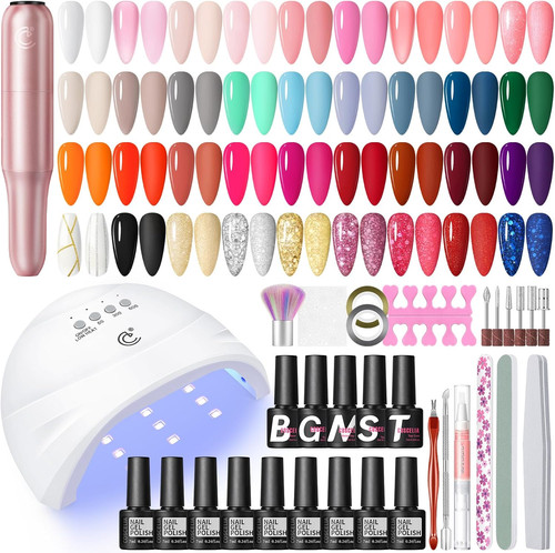 40pcs kit ongle gel - ongle,