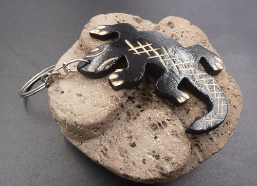 Porte clés gecko margouillat - porte-clés,