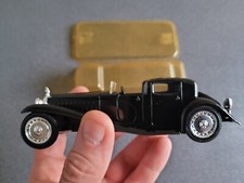 BUGATTI ROYALE COUPÉ DE VILLE 1928 SOLIDO N 28 MADE IN FRANCE 1/43 NEUF