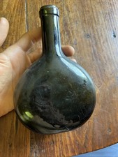 Bouteille Verre Soufflé Vert