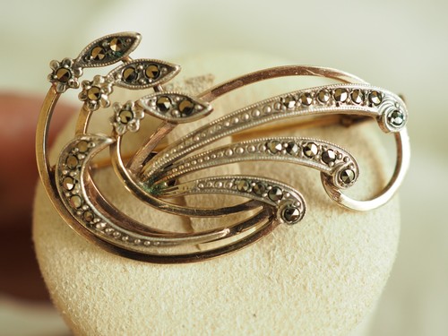Broche ancienne argent - broche,