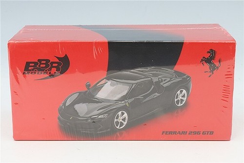 Bbr ferrari 296 gtb nero - 1/64,