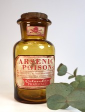 Flacon pharmacie vintage - flacon,