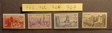 série timbres france neufs** année 1945 n° 744 445 746 747