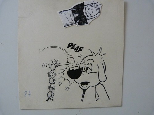 Dessin original encre - g, 6