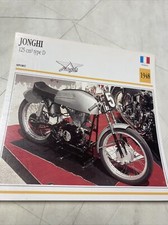 Jonghi 125 type D 1948 carte