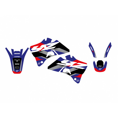 Kit autocollant moto - kit,