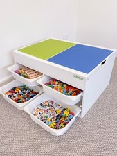 Lego play table with storage