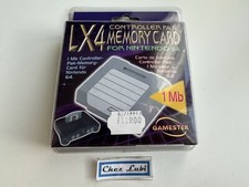 Gamester LX4 Controller Pak Memory Card 1 Mb - Nintendo 64 / N64 - Neuf Blister