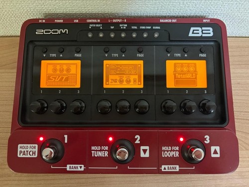 Zoom bass effects - zoom, amp