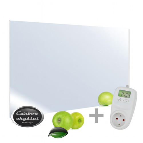 Miroir chauffage infrarouge - miroir,