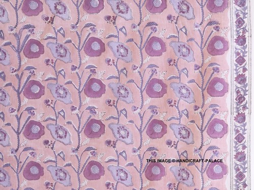 Tissu coton indien imprimé - tissu,