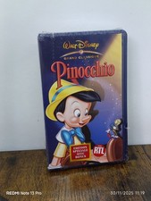 VHS Fr : Pinocchio Walt Disney 2 - K7 Vidéo Neuf Sous Blister 