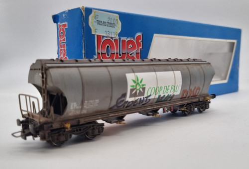 Wagon trémie céréalier coop - céréalier,