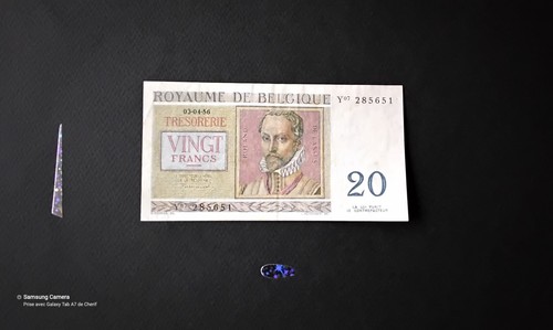 Billet banque 20fr belge - billet, &