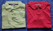 Lot de 2 polos manches courtes, Decathlon, fille, 12 ans, TBE