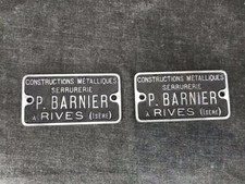 P. BARNIER à RIVES , ISÈRE