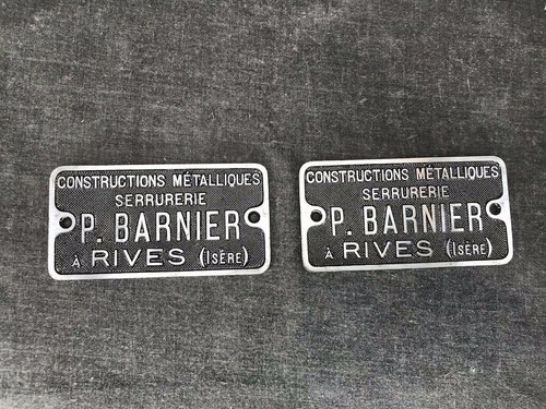 Barnier rives isère - barnier, à
