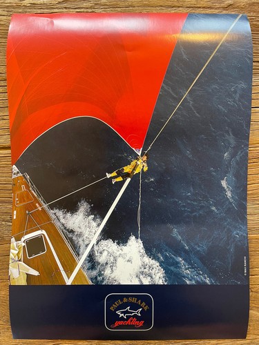 Affiche publicitaire paul and - publicitaire,