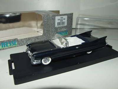 Cadillac 1959 cabriolet - cabriolet, bleu