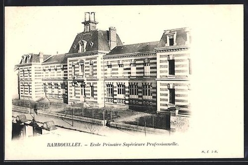 Cpa rambouillet école - cpa,