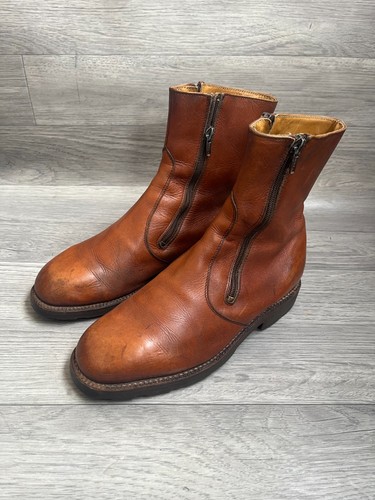 Paraboot double zipper brown
