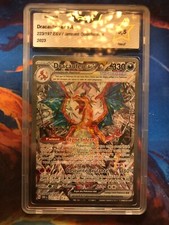 dracaufeu ex terracristal full art alternative secret 223/197 PCA 9,5.