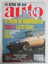 AUTO VERTE  4X4 N° 143 /Vitara JLX/Explorer/Range TDi/Bremach 35/Toyota HZJ 73