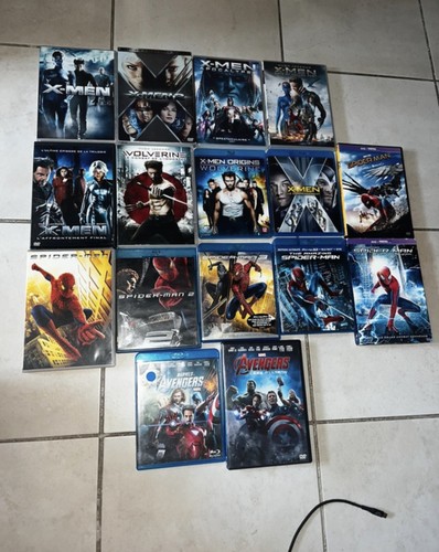 Dvd marvel avengers - dvd, x-men