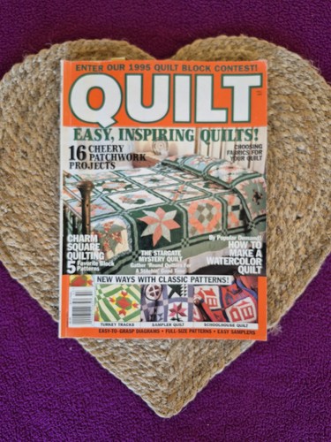Vtg fall 1995 quilt - quilt, magazine