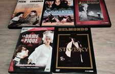 * JOLI LOT DE 5 DVD FILMS ANCIENS CLASSIQUE ( BELMONDO FOSSEY OMAR SHARIF PECK