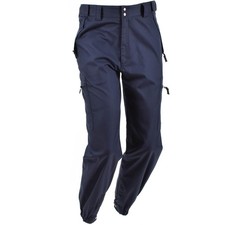 Authentique Gendarmerie Française Pantalon Police Combat Cargo Surplus Bleu