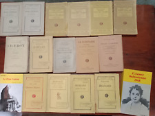 LOT 17 Livres scolaires broché CLASSIQUES GARNIER Litterature Poésie Rome Grèce