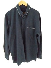 Chemise, manches longues, Paul & Shark, noir , 100% Coton. T: 48 FR. TBE