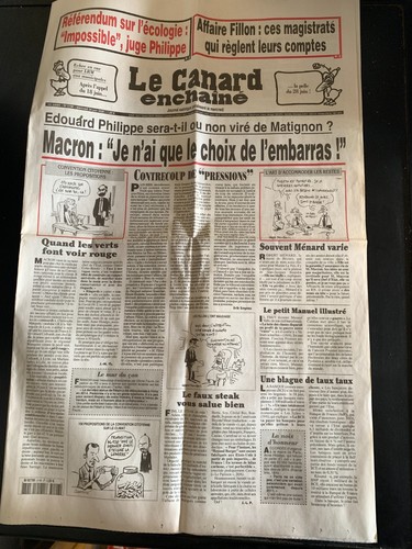 Canard enchainé - le,