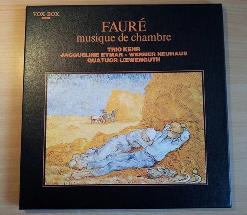 Gabriel fauré coffret lpx3 - gabriel,