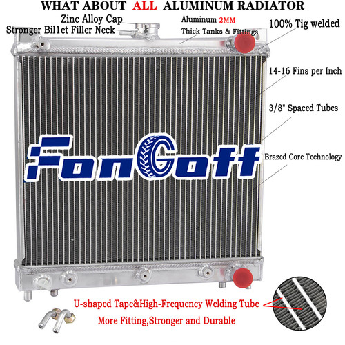 Rangées radiateur pour - radiateur,