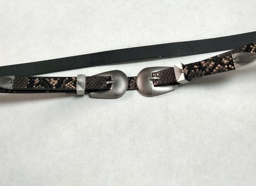 Ceinture grande taille double