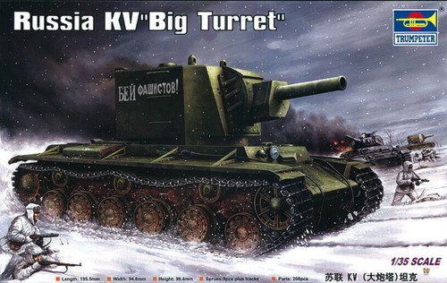 Trumpeter char russe - russe, kv