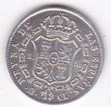 Espagne 1 Real 1848 CL 