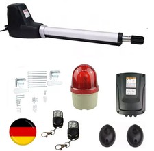 Ouvre-Portail Set pour Unique Porte À 2,5M Et 250 KG, Aucun Cale-Porte