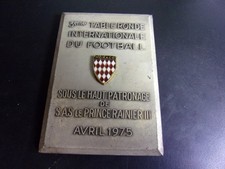 Plaque Bronze 3° Table Ronde