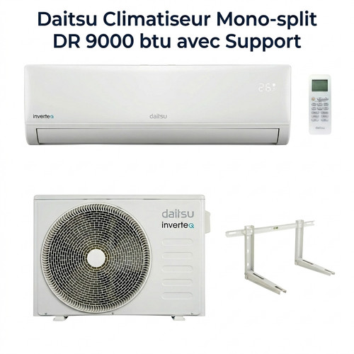 Climatiseur daitsu 9000 btu - climatiseur, dr