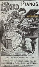 PUBLICITE PIANOS A BORD LA