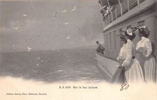 Suisse - Sur le Lac Léman (GE) Bateau-Salon - Ed. Jullien J.J. 2936